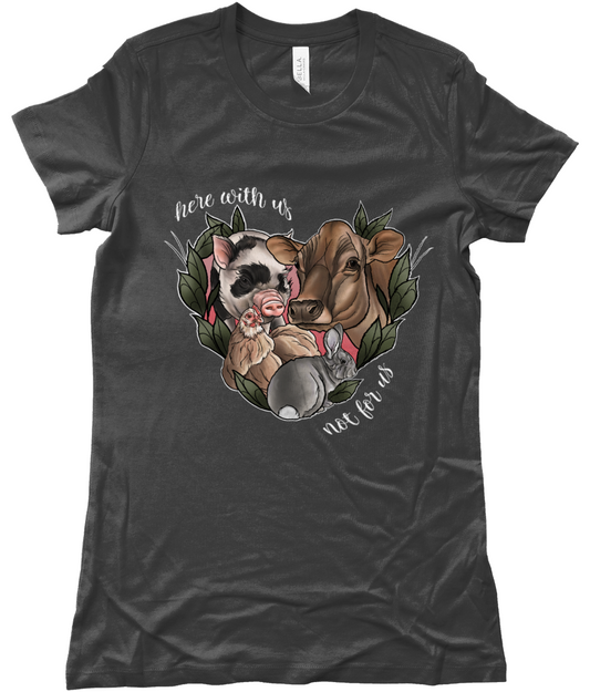 (Pre-Order 6 Weeks) Vegan Women's T-shirt