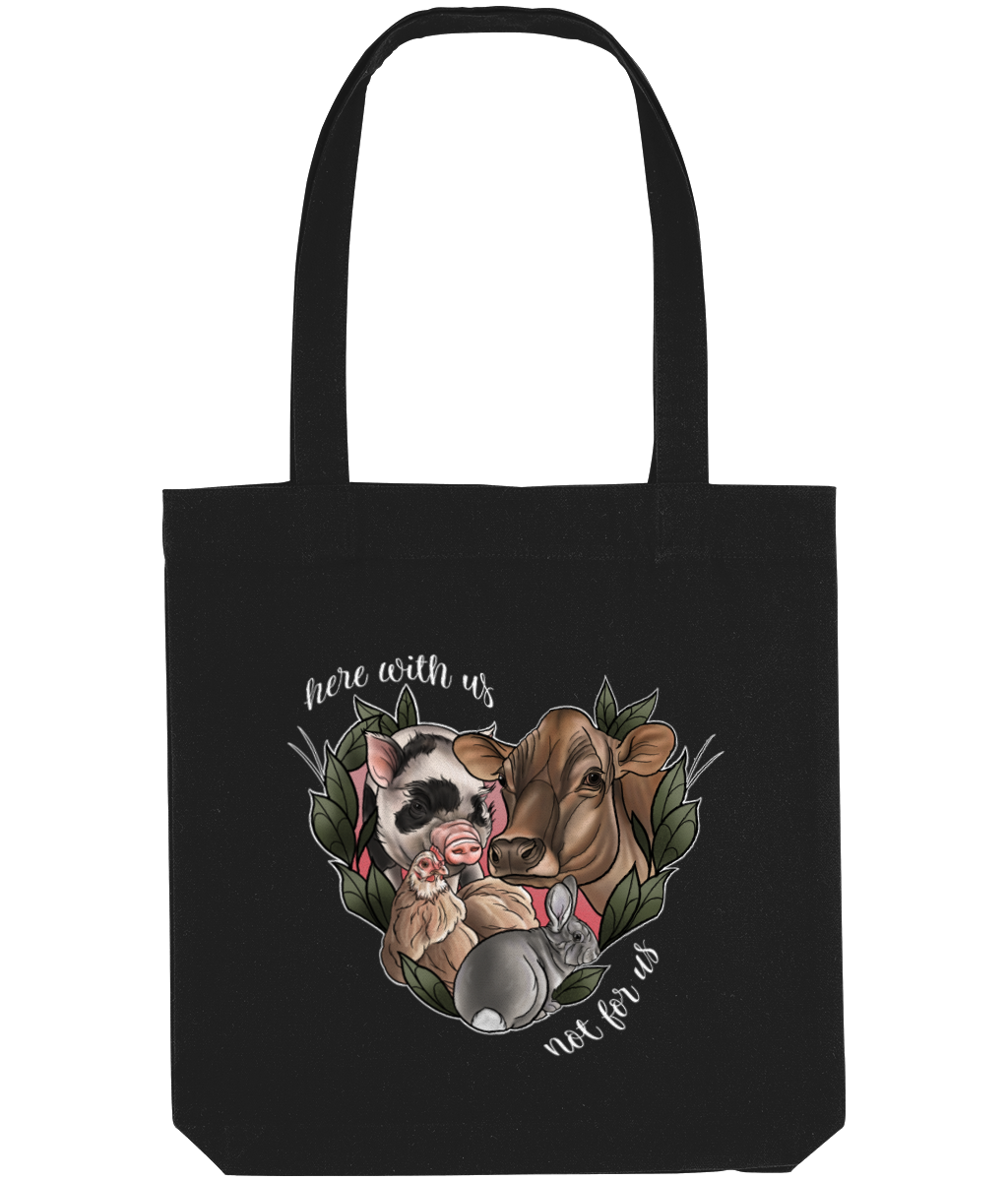 (Pre-Order 6 Weeks) Vegan Tattoo Inspired Tote bag