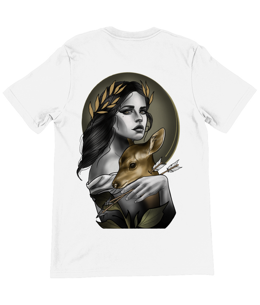 (Pre-Order 6 Weeks) Lady with Deer T-shirt